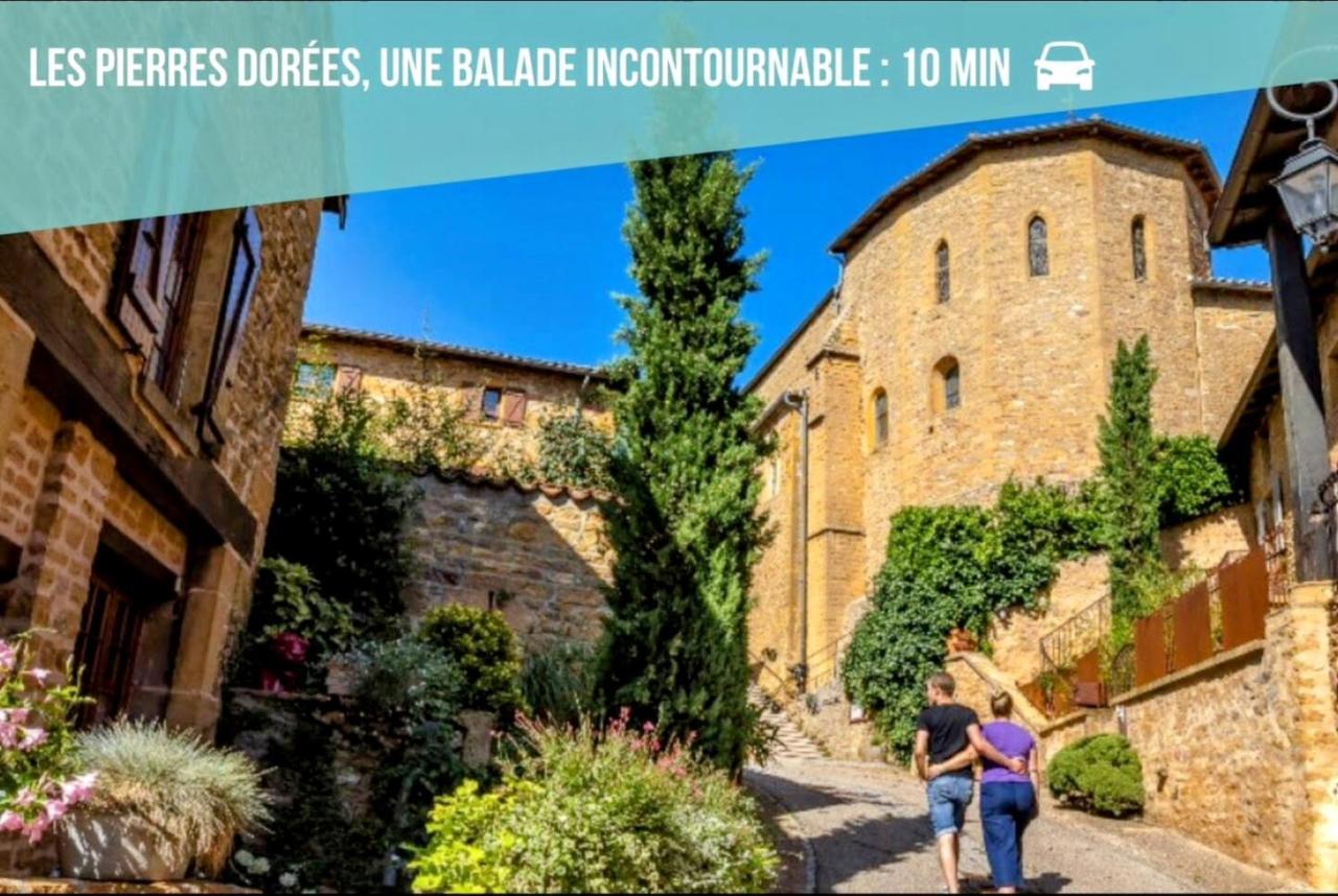 Ravissant Appartement T2 Proche Autoroute Et Centre-Ville Villefranche-sur-Saône Екстериор снимка